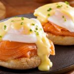 smoked salmon benedict from The Jewish Kitchen