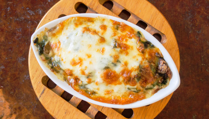 Spinach Cheese Bake