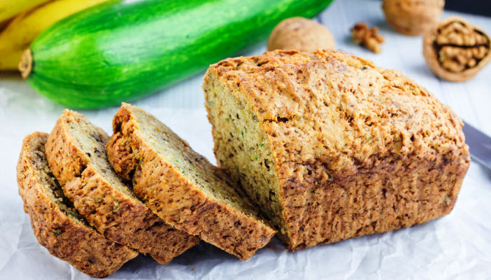 Zucchini Banana Bread