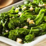 broccoli rabe with garlic from The Jewish Kitchen