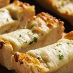 cheesy garlic herb bread from The Jewish Kitchen
