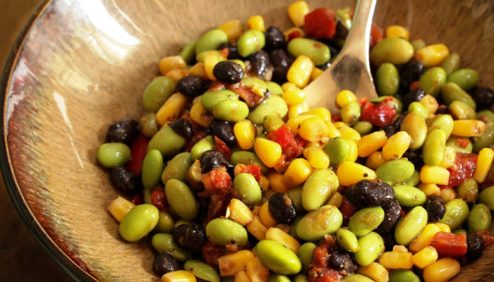 Corn Succotash with a Twist