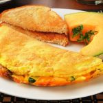 vegetarian western omelet from The Jewish Kitchen