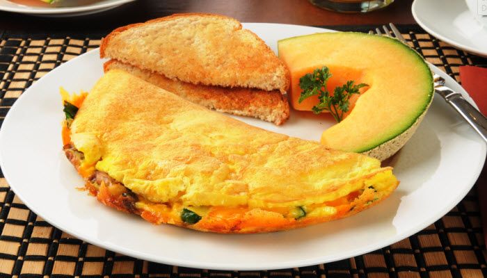 Vegetarian Western Omelet