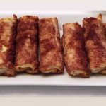 white bread cheese blintzes from The Jewish Kitchen