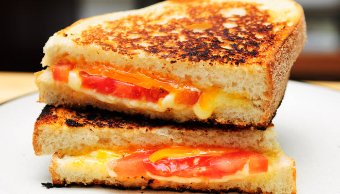 Lite Grilled Cheese Sandwich