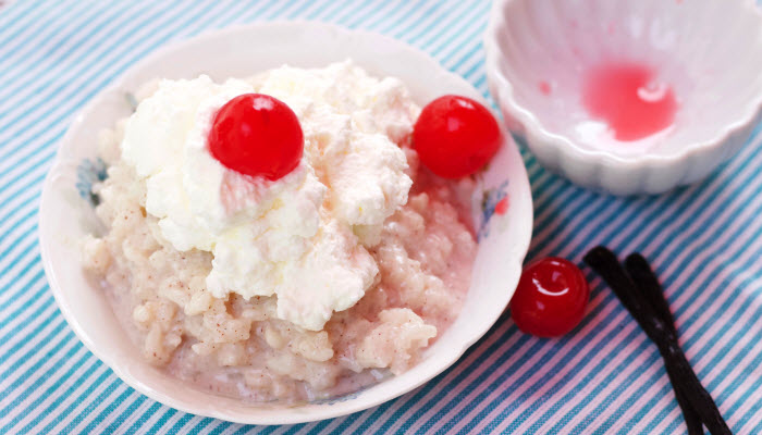 Low-Fat Rice Pudding