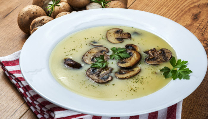 Soy Milk Cream Of Mushroom Soup