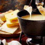 cheese fondue from The Jewish Kitchen