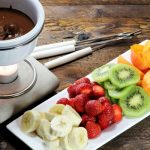 chocolate fondue from The Jewish Kitchen