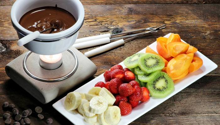 Chocolate fondue