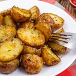 grilled herbed potatoes from The Jewish Kitchen