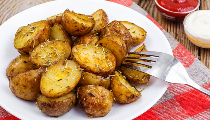 Grilled Herbed Potatoes