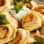 potato and onion pierogies from The Jewish Kitchen