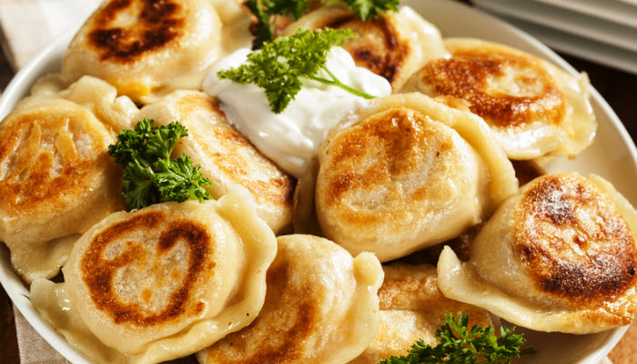 Potato and Onion Pierogies