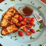 fried matzoh brie pancakes from The Jewish Kitchen