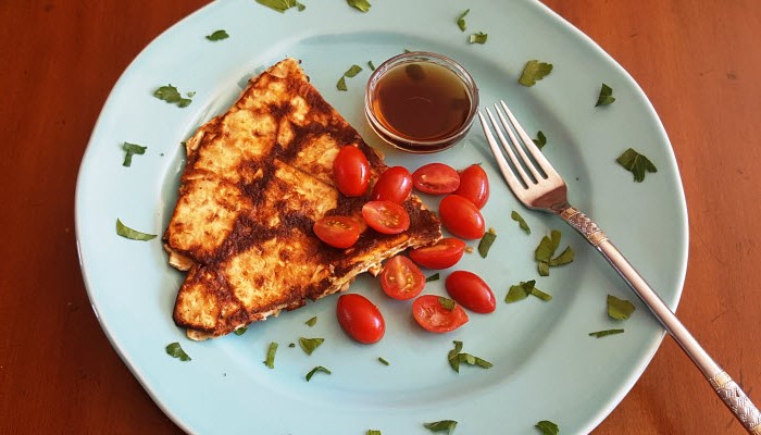 Fried Matzoh Brie Pancakes