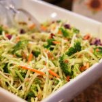 broccoli slaw from The Jewish Kitchen