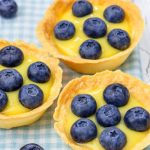 mini lemon cheesecake tarts from The Jewish Kitchen