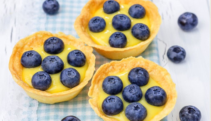 Blueberry Lemon Cheesecake Tarts Recipe