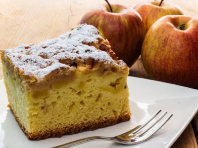 glorias apple cake from The Jewish Kitchen