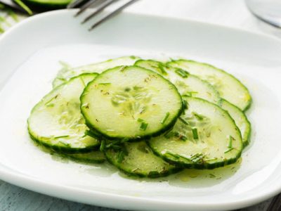 marinated cucumber salad