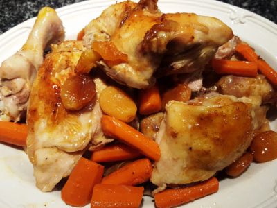 chicken with apricots and carrots