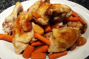 chicken with apricots and carrots