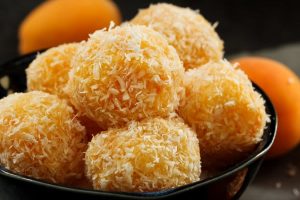 evy's apricot coconut balls