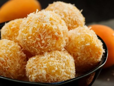 evy's apricot coconut balls