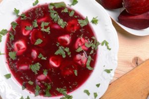 old-fashioned hearty borscht