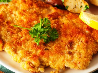 breaded veal chops