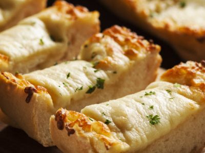 cheesy garlic herb bread