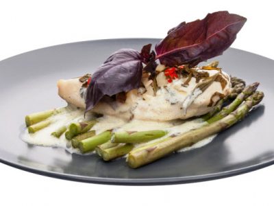 creamy chicken and asparagus