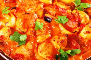chicken with tomatoes