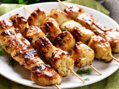 chicken kabobs