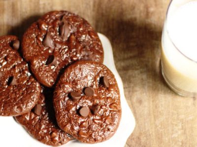 flourless chocolate cookies from The Jewish Kitchen