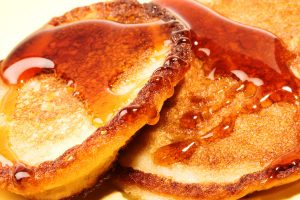 cinnamon whole grain pancakes
