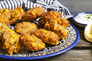 easy corn fritters