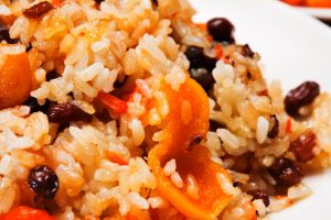 dried cherry and apricot rice