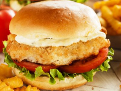 fried fish sandwich