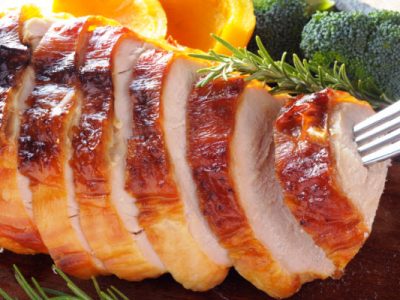 roast citrus turkey breast from The Jewish Kitchen