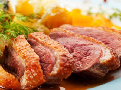 roast duck from The Jewish Chicken