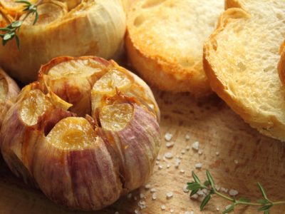 roasted garlic