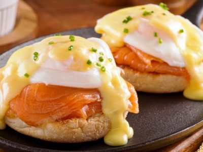 smoked salmon benedict