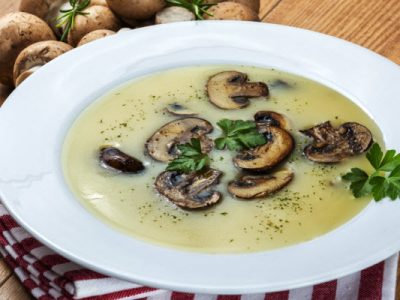soy milk cream of mushroom soup