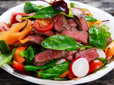 steak salad