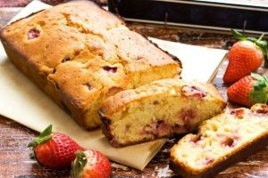 strawberry bread from The Jewish Kitchen