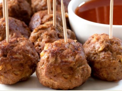mini sweet and sour meatballs
