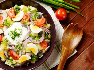 tomato herring salad